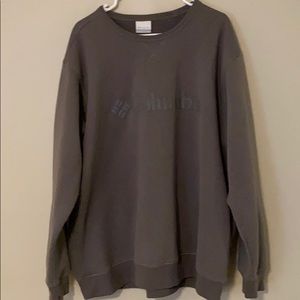 Columbia crew neck sweatshirt